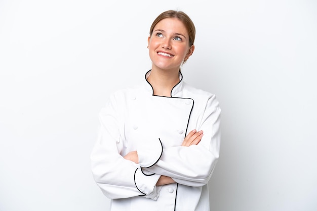 Uśmiechnięty kucharz